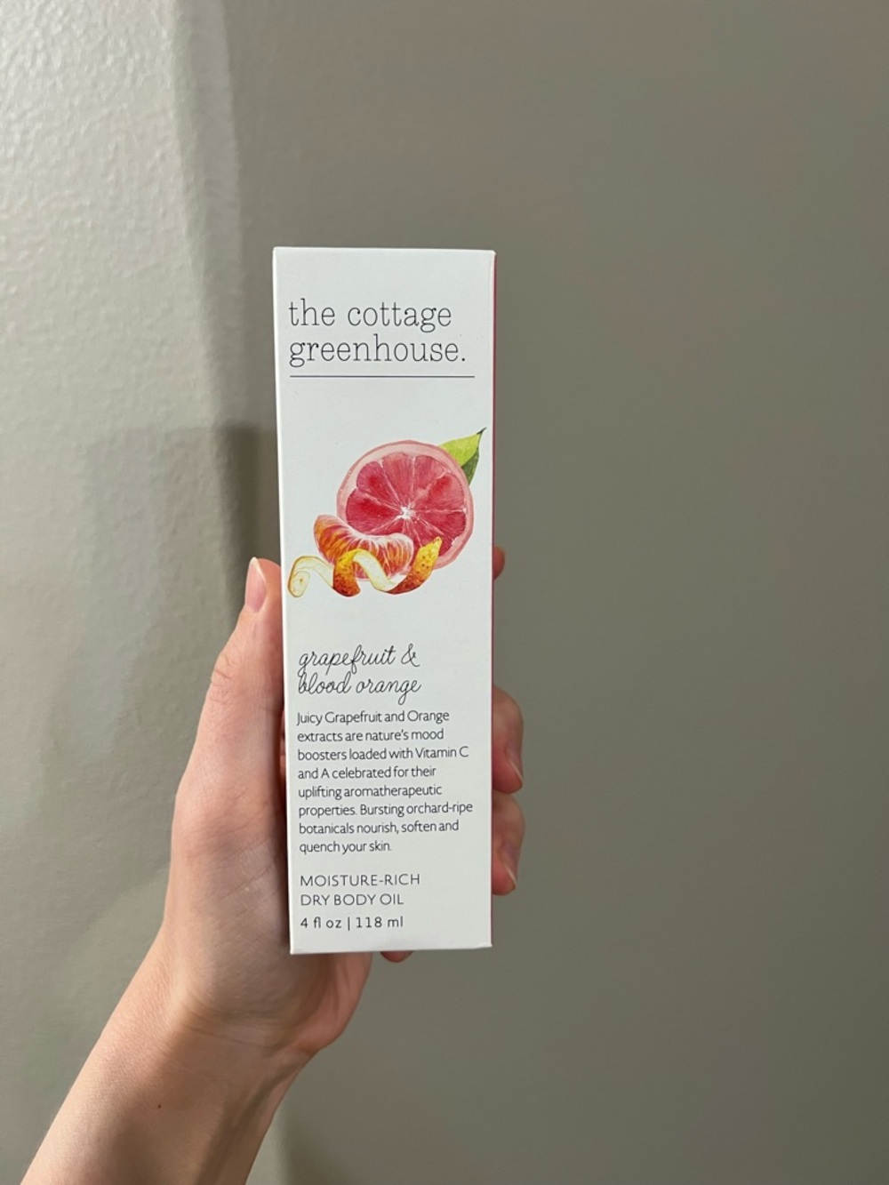 Grapefruit & Blood Orange Moisture-Rich Dry Body Oil